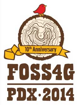 FOSS4G PDX 2014 logo