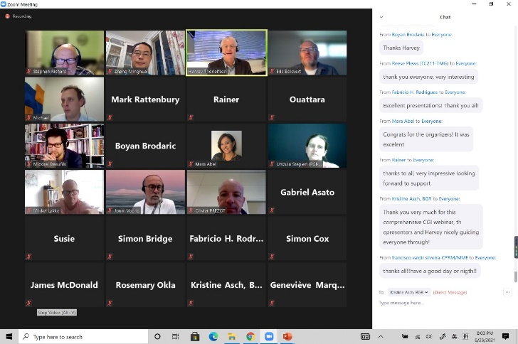 CGI Webinar participants